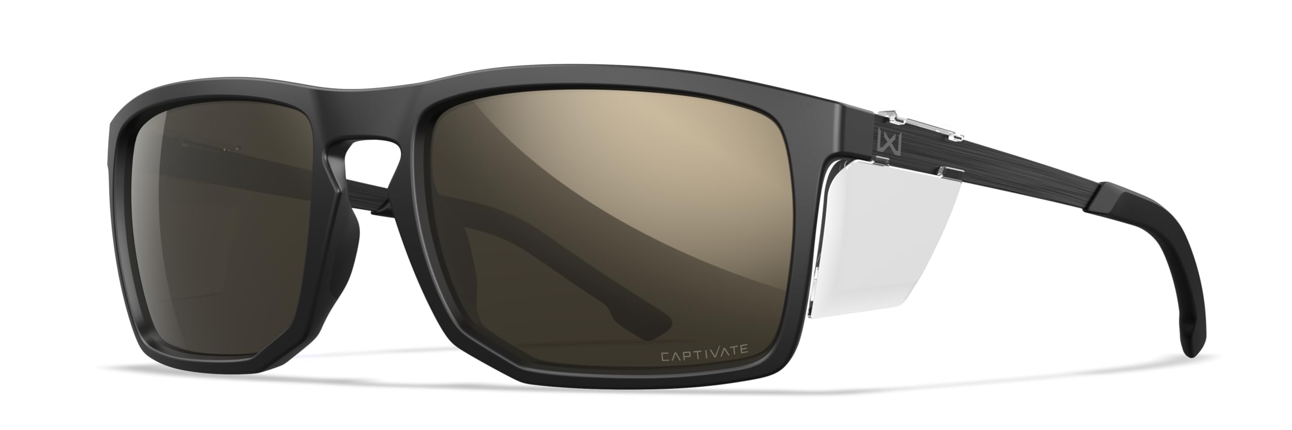 Wiley X WX AXE Captivate Polarisierte Sonnenbrille Schutzbrille für Herren/Damen
