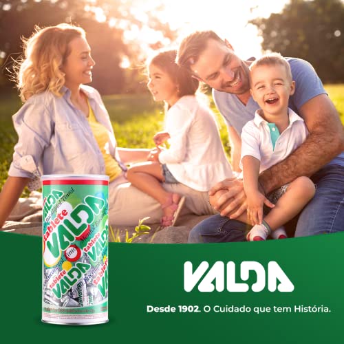 Chiclete Valda Tablete Classic com Mentol, Eucaliptol e Timol – Sabor Menta - Hálito Perfumado - Ref