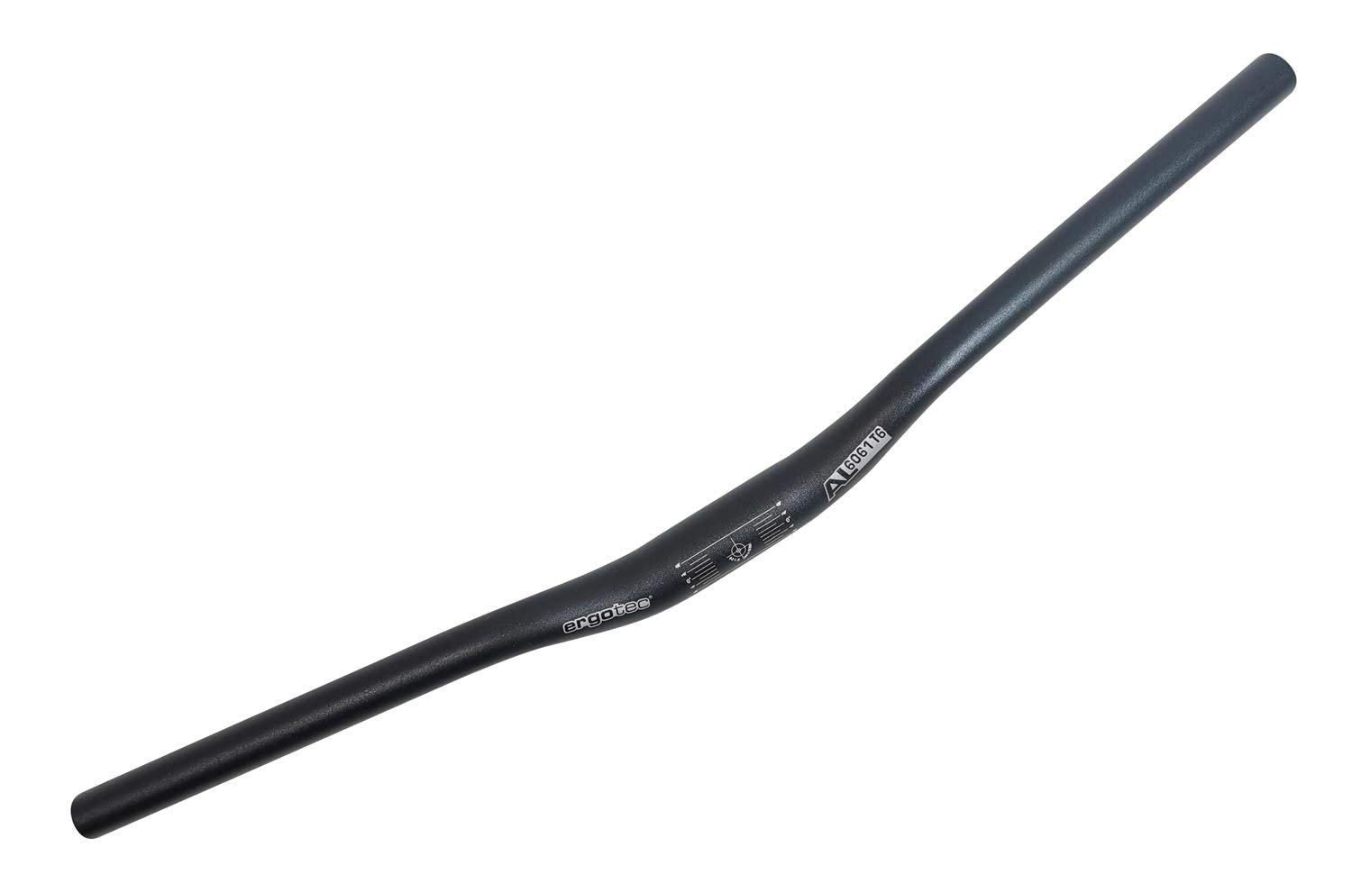 ergotec AHS premium stuur, 31.8, GW600, GL180, GH0, AL6061, verstelbaar, zwart zand, 85223001
