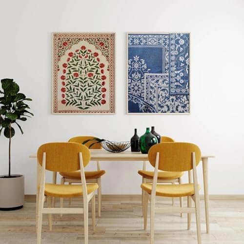 Peinture sur toile Iznik : ravivez vos murs blancs avec l'art turc