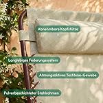 CASABEL Zero Gravity Liegesessel 2er Set Terrakotta