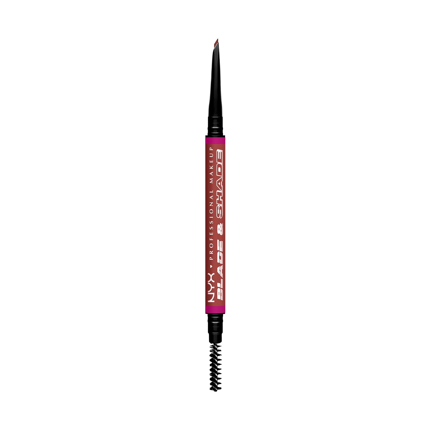 NYX PROFESSIONAL MAKEUP Blade & Shade Brow Pencil, Nano Mechanical Eyebrow Pencil, Up to 16HR Make Up Wear - Rich Auburn