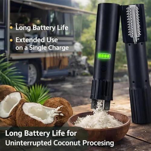 Machine électrique de noix de coco portative pour pâtisseries maison - 7