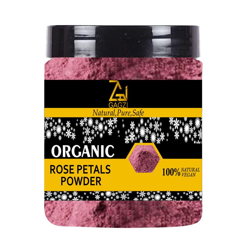 Natural Rose Petals Powder 6 Oz / 170.10 Gram (Pack Of 1) - GAGZI