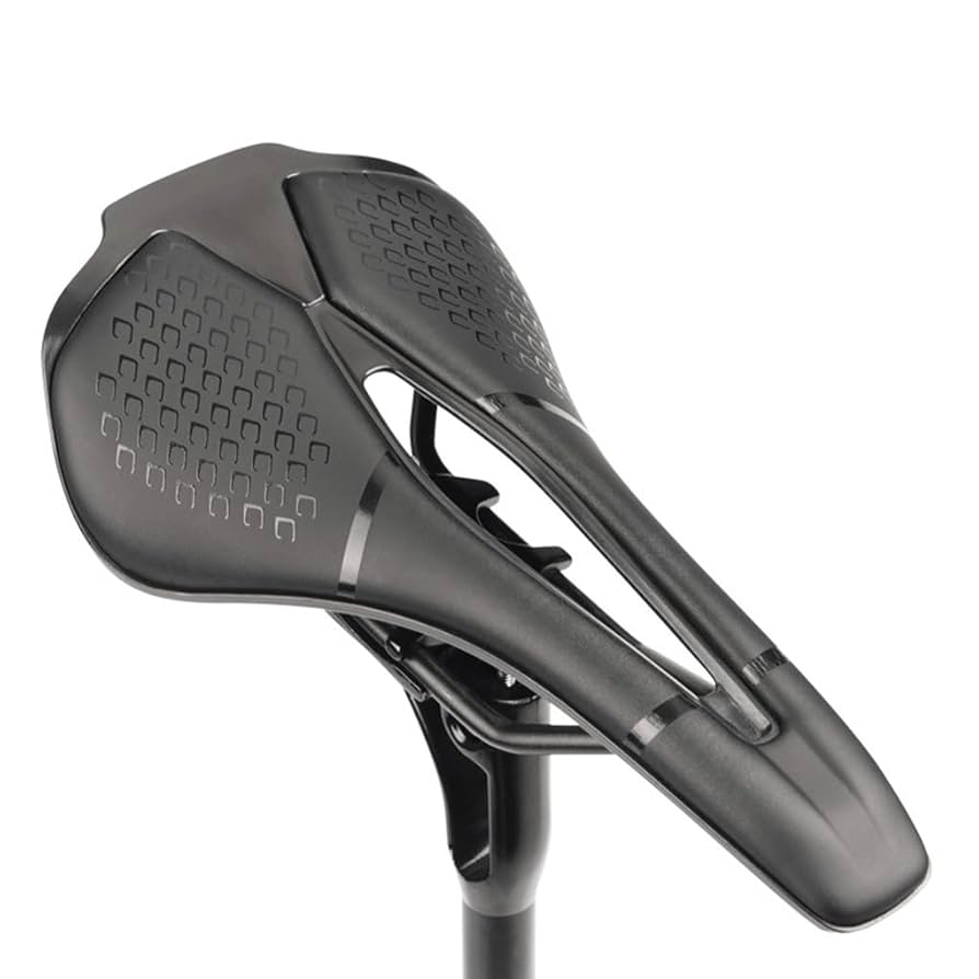 Amazon | 自転車 サドル カーボン 超軽量118g 低反発 通気性