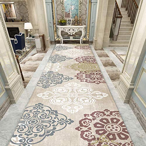 Tapis de couloir grand format 140x400 pour entrée hôtel et cuisine moderne