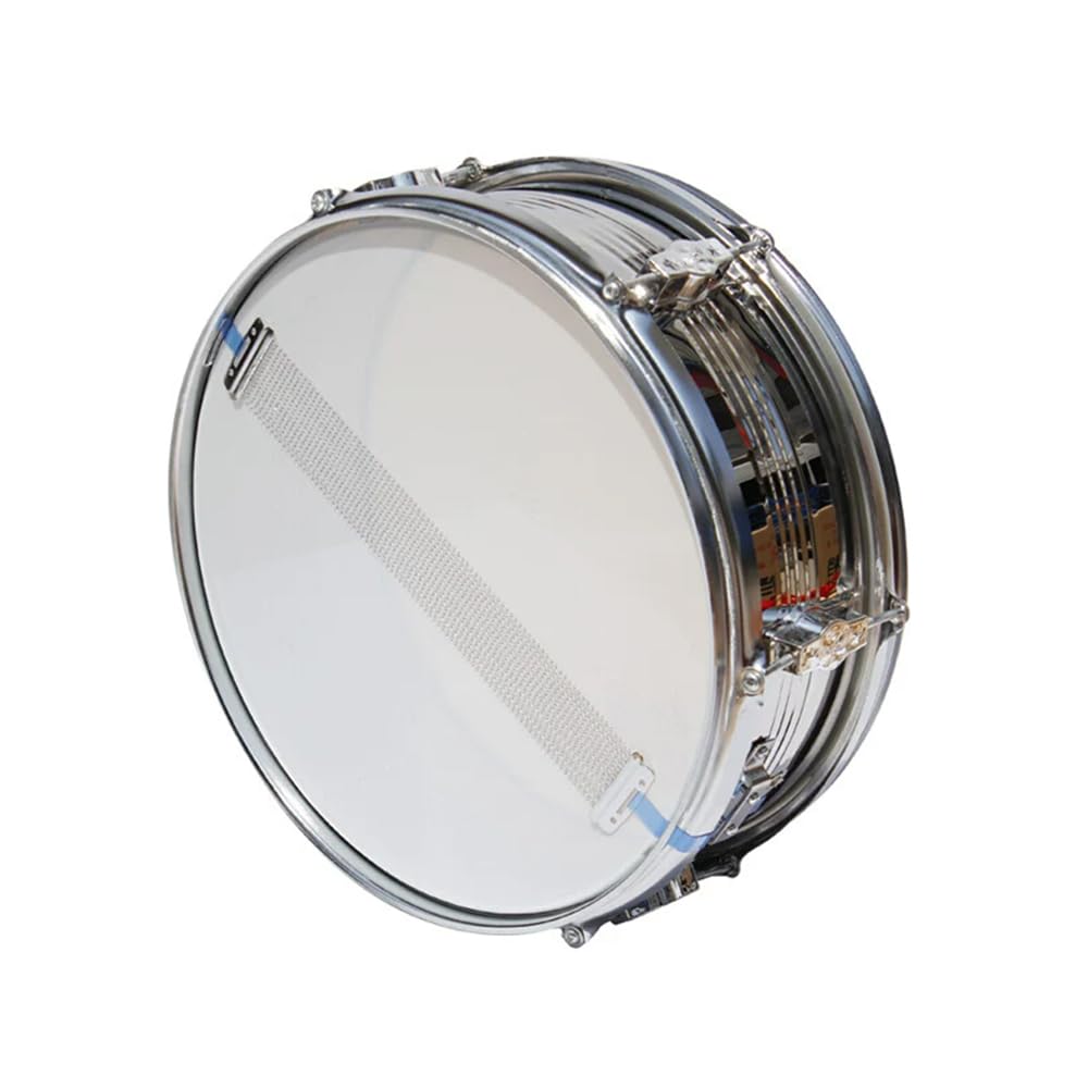 Tambor de caja de acero inoxidable, utilizado para animar a los fanáticos, tambores energizadores de multitudes, instrumento de percusión para animar juegos,33CM