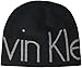 Calvin Klein Men's Logo Stripe Reversible Beanie