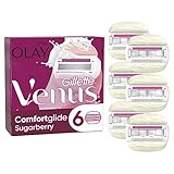 Contiene 6 unidades Venus Olay Sugarberry - Cuchillas perfumadas (aroma dulce de baya, 6 unidades)