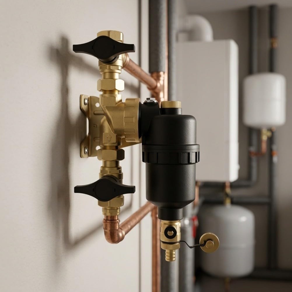 Separatore Fango Magnetico Filettatura Interna DN20 Rame(DN20)