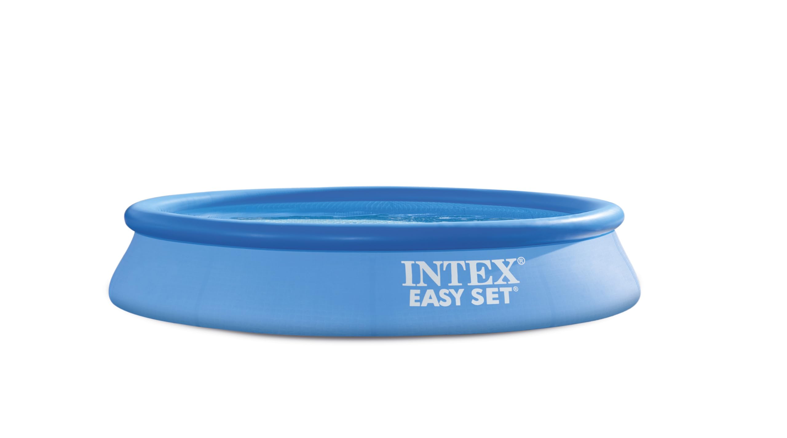 INTEX "Easy Set" XL Pool rund Aufstellpool 305 x 61cm, Volumen 3077 l, inkl. Kirystal-Clear 12V Filterpumpe (28602GS) Großer aufblasbarer Kinderpool Swimmingpool für Garten Rundpool (28118GN)