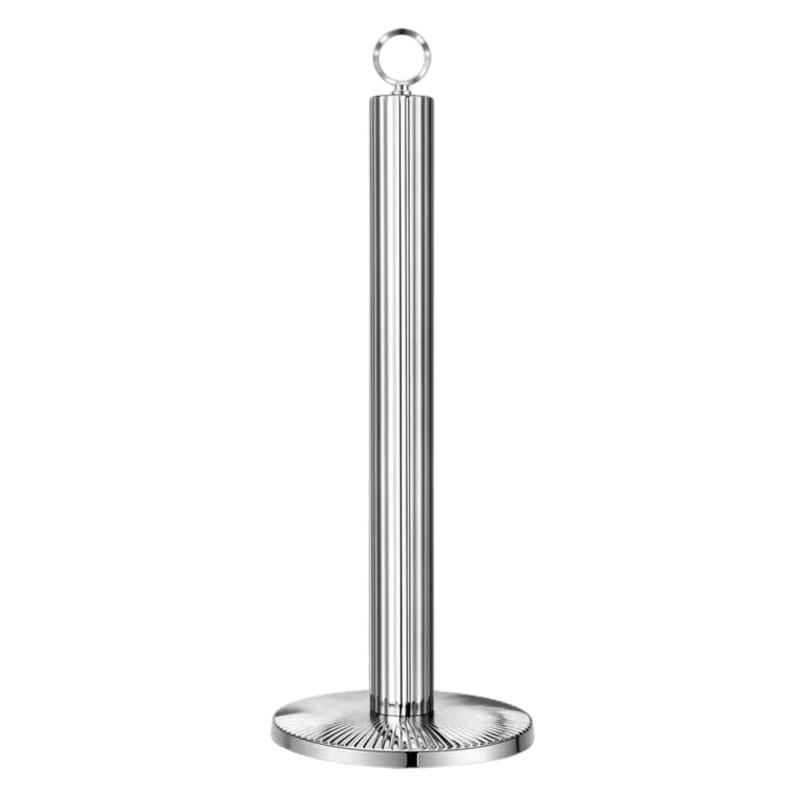 Porta Carta Cucina Portarotolo Asciugatutto Dispenser Salviette Supporto Verticale in Acciaio Inox 304 Dal Design Minimal con Base Pesata Adatto per Stile Nordico