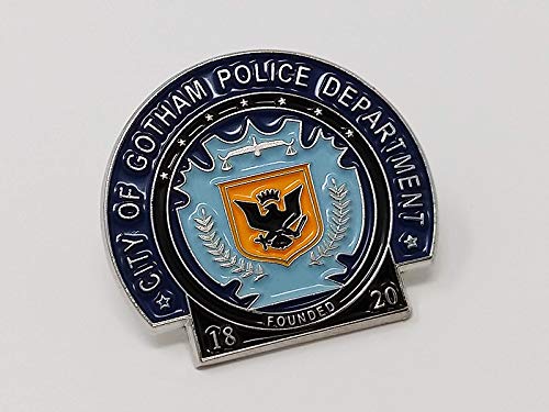 Amazon | バットマン ゴッサムシティ警察 エンブレムロゴピンバッジ