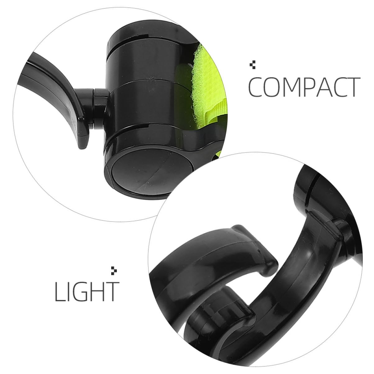 Hemobllo 2pcs Versatile Stroller Hooks for Easy Attachment to Strollers Motorcycles and Electric Scooters for Shopping Bags Diaper Bags and More