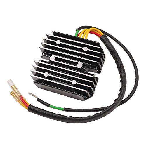 Rick's 14-202H Lithium Ion Battery Compatible Regulator Rectifier 14-202H for 1977-1982 Vintage Suzuki GS Motorcycles - Replaces OE #'s 32800-09301, 32800-09300 & 32800-49420 - Made in USA