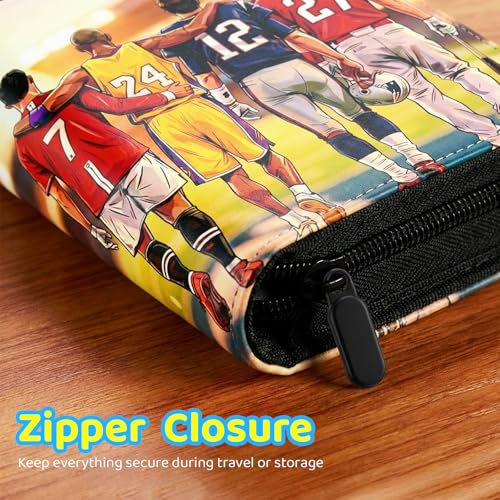 Image of Zipper Cards Binder for 900-Pocket Sports Trading Cards, Premium Baseball Football Basketball Cards Book Album With Removable Sleeves for MTG & TCG Cards - Gifts for Girls and Boys (Starry Sky)