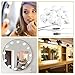 Produktbild BEAUTME Hollywood Spiegelleuchten LED Schminkspiegel Beleuchtung Kit Vanity Set Spiegel mit 10 dimmbaren Glühbirnen, Beleuchtungskörper Streifen für Make-up Schminktisch Set (Spiegel nicht enthalten)