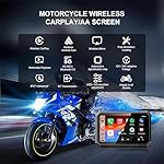 KAOLALI-7-Inch-Motorcycle-GPS-Navigator-Universal-IPX7-Waterproof-Touch-Screen-GPS-Portable-Navigation-System-with-Wireless-CarPlayAndroid-Auto-for-Motorbike