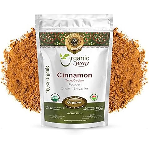 Organic Way True Ceylon Cinnamon Powder Cover