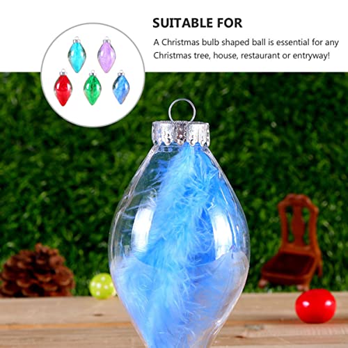 Décorations polyvalentes pour sapin de Noël SHINEOFI pendentifs maison - 7