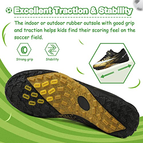 Kids Soccer Cleats Boys Indoor Soccer Shoes Girls Football Cleats Zapatos De Futbol Para Niños Girls Softball Cleats Boys Baseball Cleats Softball Cleats Girls Youth Soccer Cleats Turf Soccer Shoes #TOP3