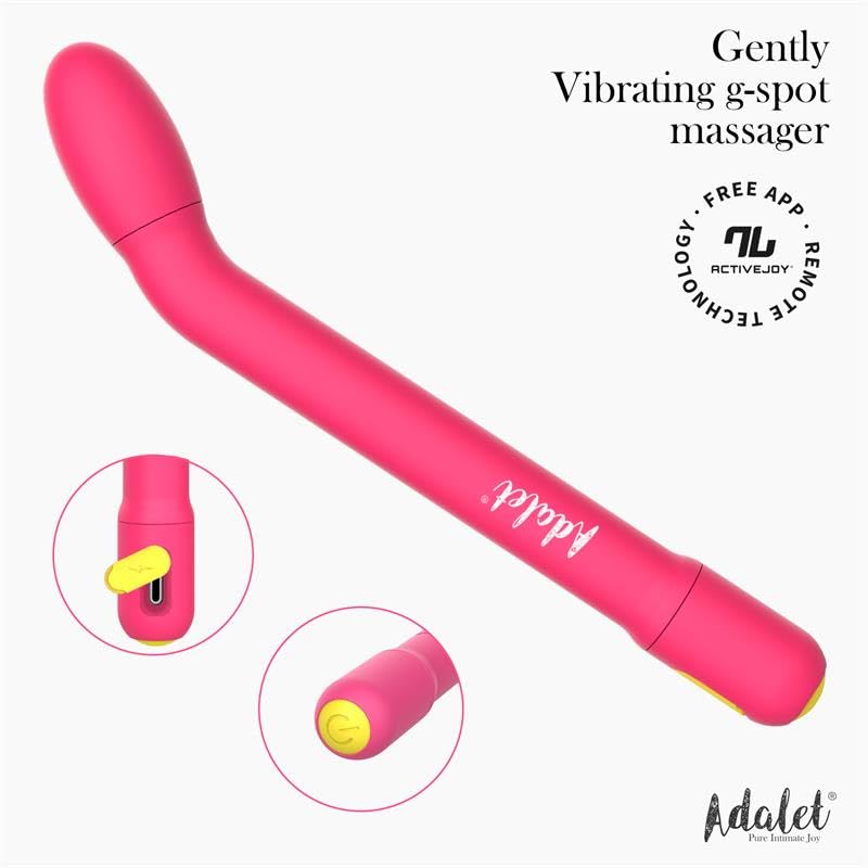 Nuevo Masajeador Suelo Pélvico Personal Íntimo, Punto G, Control Remoto por App, 10 Modos de Vibración, USB Recargable (Rosa)