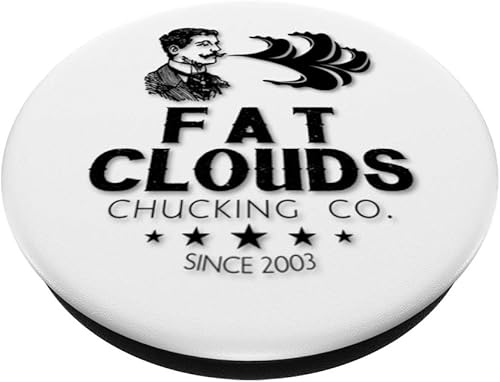 Miniatura 2 de Fat Clouds Chucking Vape Vaping - PopSockets Grip and Stand for Phones and Tablets