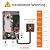 Wintemp 12kW Tankless Water Heater Electric 240V, On Demand Hot Water, Automatically Maintains Water Temperature, Up to 2.8 GPM, WiFi Control, ETL Eertified, Eco, WM12V Plus