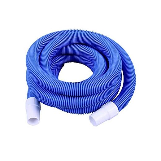Lolahome Manguera Para Filtro Depuradora Con 2 Terminales Azul De Polietileno De 6 Metros