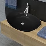 Este bonito lavabo de cerámica es igualmente útil y práctico para todos los días, pero también puede ser considerado como una pieza decorativa.