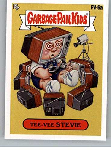 2020 Topps Garbage Pail Kids 35th Anniversary Series 2 Fan Favorites #FV-6A TEE-VEE STEVIE Official GPK Trading Card Sticker