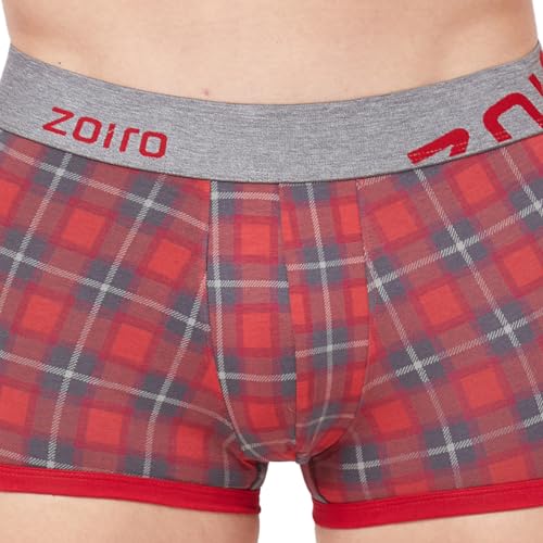 Image of Zoiro Men's Soft Cotton Blend Solid Trend Trunk (Pack of 2) |Colours May Vary
