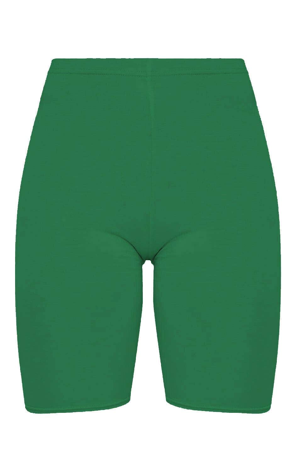 Crazy Girls Girls Green Crazy Womens Cycling Shorts, Xxl (Uk 20-22)