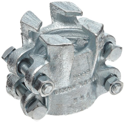 Image of Dixon 206 Plated Iron Boss Clamp, 1-1 /4 inch Hose ID, 1-56 /64 inch - 2-4 /64 inch Hose OD
