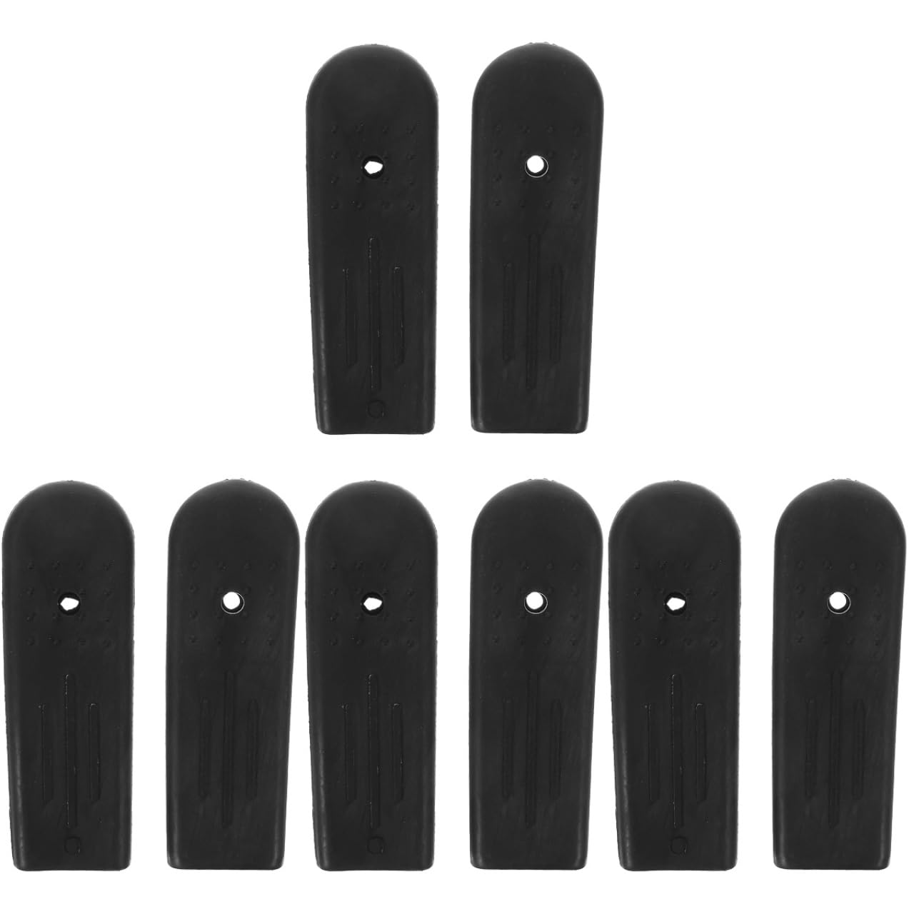 Healvian Cubiertas De Manija De Freno De, Extensiones De Mango Para, Reemplazo De Empuñadura De Freno, Accesorios Para De, 4 Pares, Negro