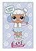 Produktbild L.O.L. Surprise Fleecedecke Snow Angel, Polyester, Mehrfarbig, voll