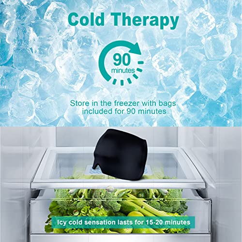 Headache Migraine Relief Ice Hat Cold Compress Soothing Eye Masks Soft And Flexible Cooling Gel Sleep Mask Apply To Sinus Tension Stress Anxiety Puffy Eyes As Relaxation Gifts For Women And Men… #TOP3