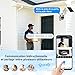 Budsun 12 MP Überwachungskamera WiFi für den Außenbereich, mit dreifachem Objektiv, 355°PTZ Kamera 3-in-1, menschliche Erkennung mit Solarpanel, automatische Tracking, Farbsicht, bidirektionales Audio