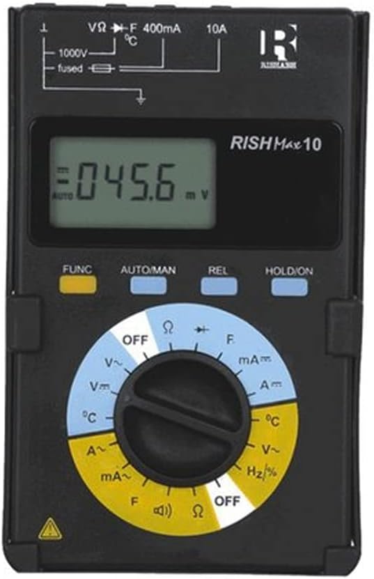 RISHABH Max10 Autorange Digital Multimeter, Battery Powered