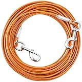 Mi Metty Tie-Out Leinen für Hunde,3m Kausichere Hundeleinen,Tie Out Cables Hofleine Für mittlere bis große Hunde