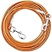 Mi Metty Tie-Out Leinen für Hunde,3m Kausichere Hundeleinen,Tie Out Cables Hofleine Für mittlere bis große Hunde