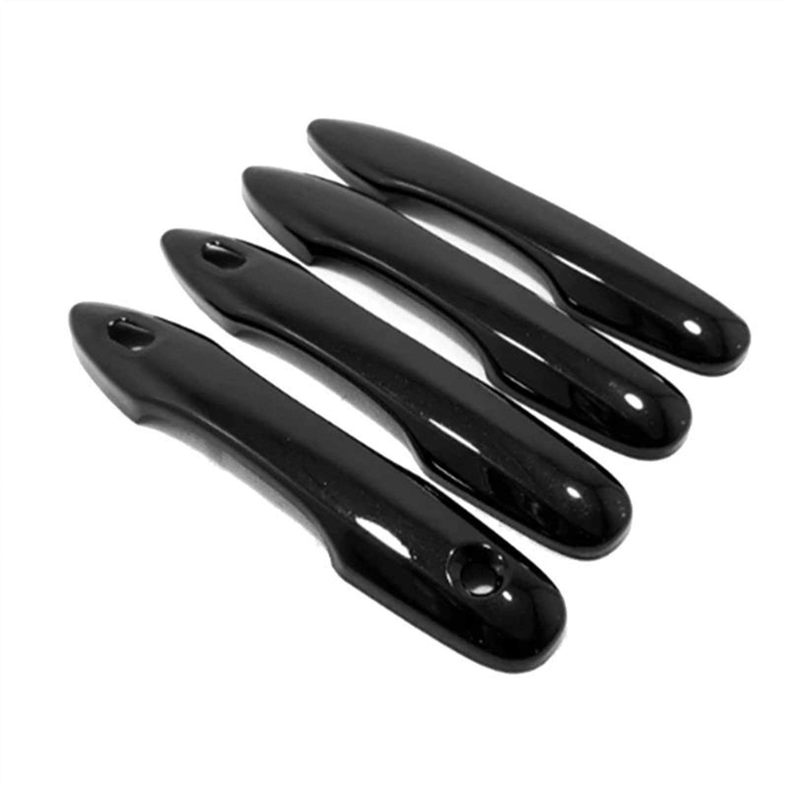 Kjhopy One Color Chrome Door Handle Cover Trim Molding Catch Overlay Garnish Cap Cup Protector For Toyota For Corolla Hatchback 19-23 Exterior Door Handle