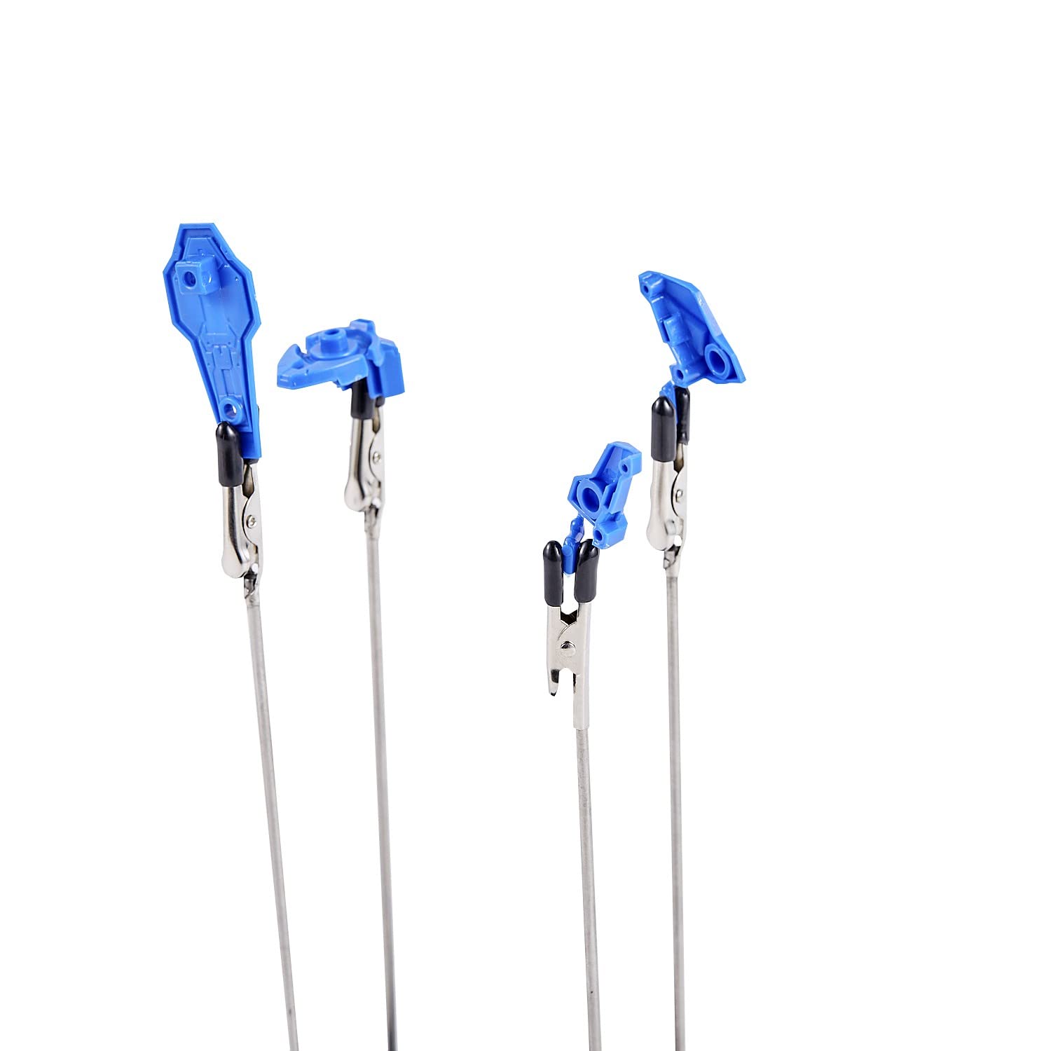 Malerständer Basis und Alligator Clip Stick Set Modellierwerkzeuge Modell Standfuß mit 10 Metalldrahtklemmen Schließe für Airbrush Hobby Modellteile Modelle Montage
