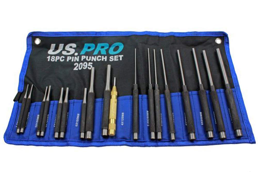 Bergen 18PC pin punch set B1953
