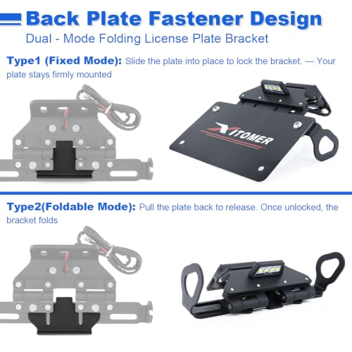 Xitomer Adjustable R6 Fender Eliminator