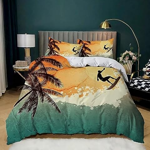 Housse de Couette XCQHZYQ Le Surf Cover