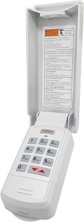 for Genie Garage Door Opener Keypad Compatible with All Genie Intellicode Overhead Door Codedodger and Dip Switch Opener for 1995-Current Models 315/390MHZ Wireless Keyless Keypad Replacement