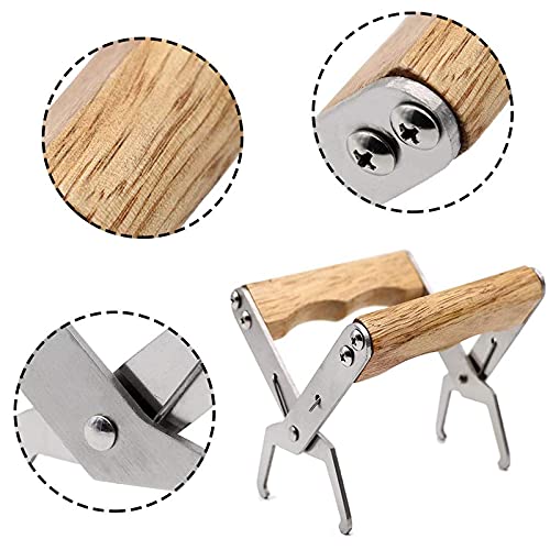 Rahmen Bienenstock Griff Imker Bienenkorb Imkerei Werkzeug Mit Holzgriff Zange Holzgriff Hochwertiger Hive Rahmen Bee… – Bild 5