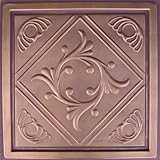Anet Antique Copper Chocolate (24x24 PVC) Ceiling Tile