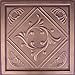 Anet Antique Copper Chocolate (24x24 PVC) Ceiling Tile